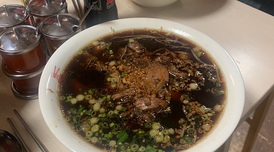 Noodle Station signature dishes Beef Noodle SoupChicken Noodle Soup